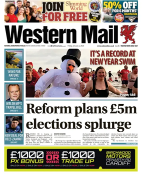 Cover of Western Mail