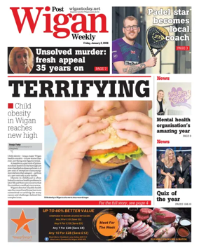 Cover of Wigan Evening Post