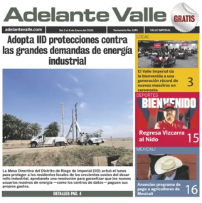 Cover of Adelante Valle
