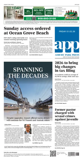 Cover of Asbury Park Press