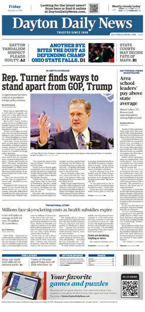 Cover of Dayton Daily News