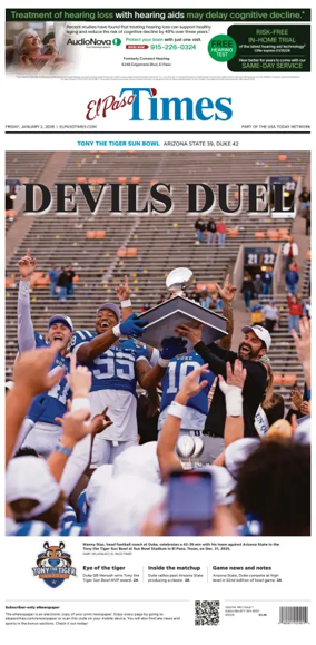 Cover of El Paso Times