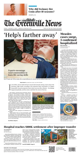 Cover of The Greenville News