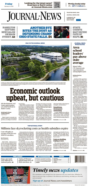 Cover of Hamilton Journal News