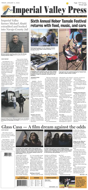 Cover of Imperial Valley Press