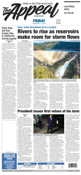 Cover of Marysville Appeal-Democrat