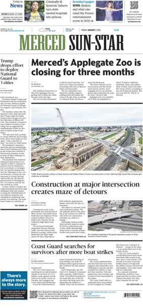 Cover of Merced Sun-Star