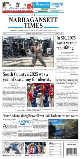 Cover of Narragansett Times