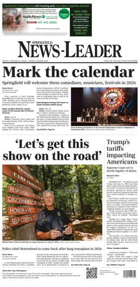 Cover of Springfield News-Leader