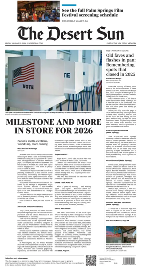 Cover of The Desert Sun