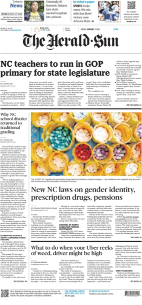 Cover of The Herald Sun