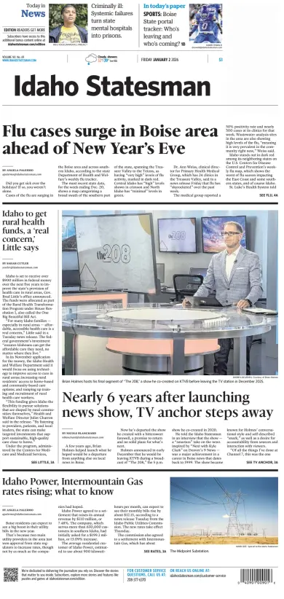 Cover of The Idaho Statesman