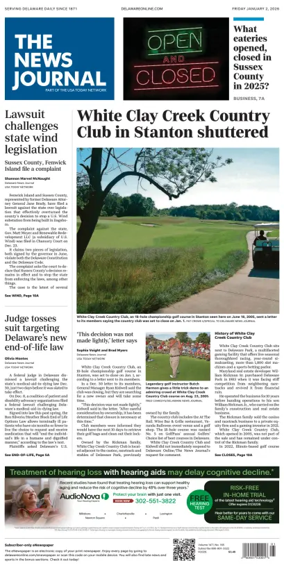 Cover of The News Journal