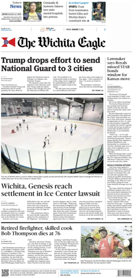 Cover of The Wichita Eagle