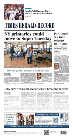 Cover of Times Herald-Record