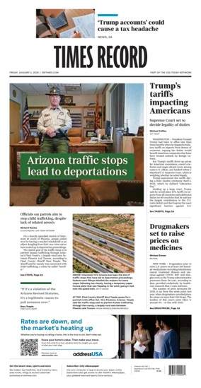 Cover of Times Record (Ft. Smith Southwest)