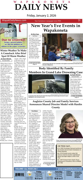 Cover of Wapakoneta Daily News