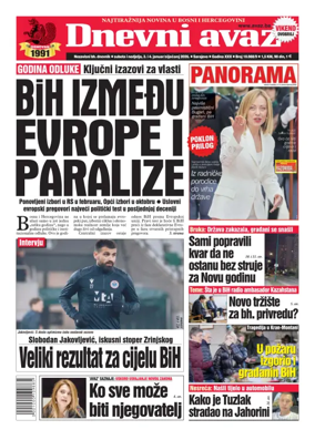 Cover of Dnevni avaz