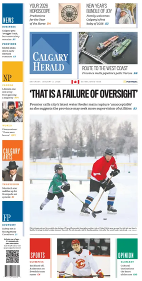 Cover of Calgary Herald