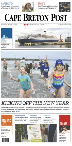 Cover of Cape Breton Post