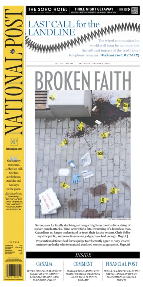 Cover of National Post - (Latest Edition)