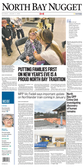 Cover of North Bay Nugget