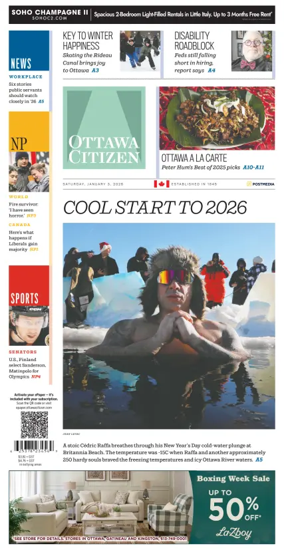 Cover of Ottawa Citizen