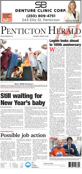 Cover of Penticton Herald