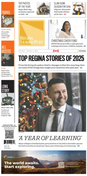 Cover of Regina Leader-Post