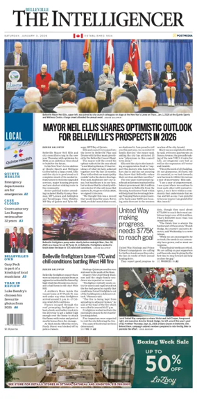 Cover of The Intelligencer (Belleville)