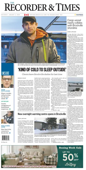 Cover of The Recorder & Times (Brockville)