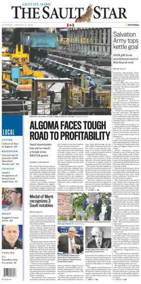 Cover of The Sault Star