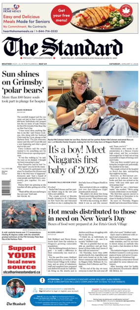 Cover of The Standard (St. Catharines)