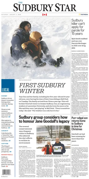 Cover of The Sudbury Star