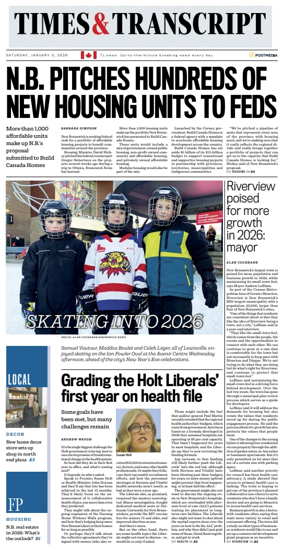 Cover of Times & Transcript