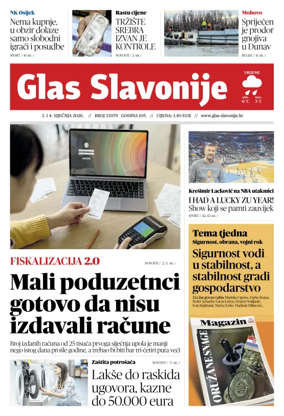 Cover of Glas Slavonije