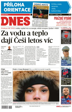 Cover of MF DNES