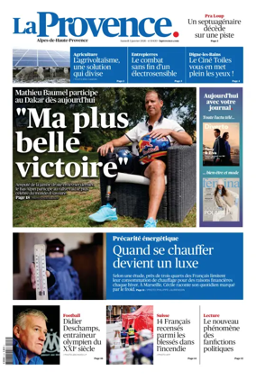 Cover of La Provence Alpes-de-Haute-Provence