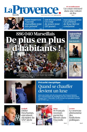 Cover of La Provence Marseille