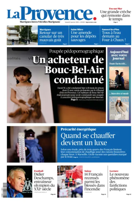 Cover of La Provence Martigues-Istres-Vitrolles-Marignane