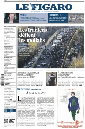 Cover of Le Figaro