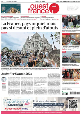 Cover of Ouest France (Challans / Saint-Gilles-Croix-de-Vie)