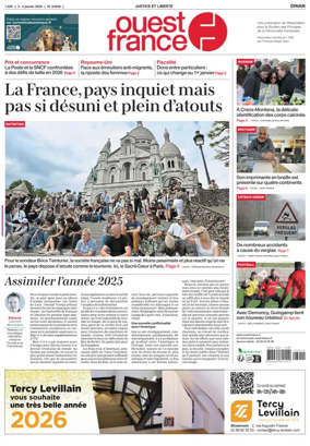 Cover of Ouest France (Dinan)