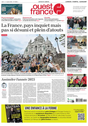 Cover of Ouest-France (Lannion / Paimpol / Guingamp)