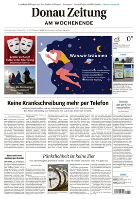 Cover of Donau Zeitung
