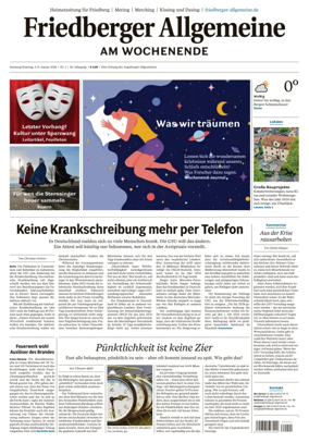 Cover of Friedberger Allgemeine