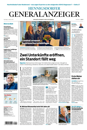 Cover of Hennigsdorfer Generalanzeiger