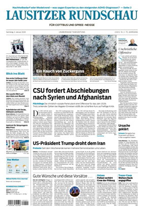 Cover of Lausitzer Rundschau