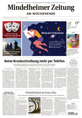 Cover of Mindelheimer Zeitung