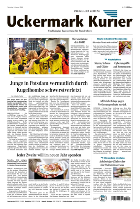 Cover of Prenzlauer Zeitung